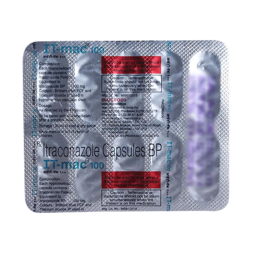 It Mac 100 Strip Of 4 Tablets