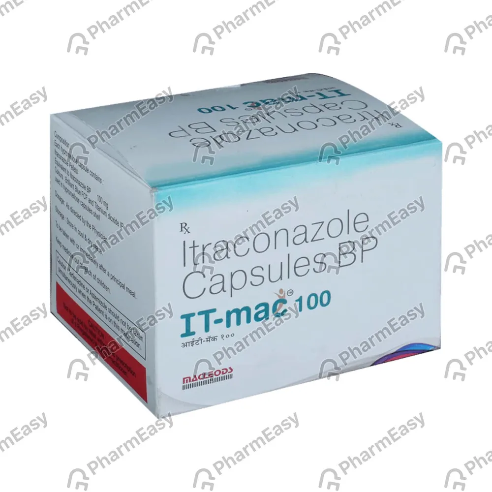It Mac 100mg Strip Of 4 Capsules