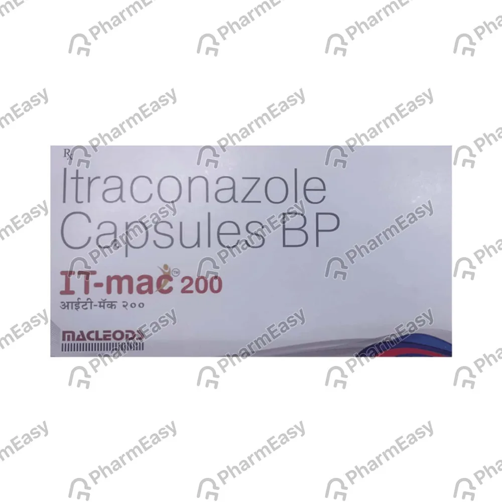 Itmac 200mg Strip Of 4 Capsules