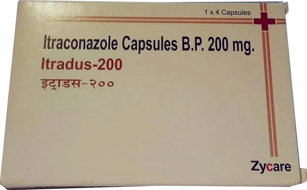 Itradus 200mg Strip Of 4 Capsules