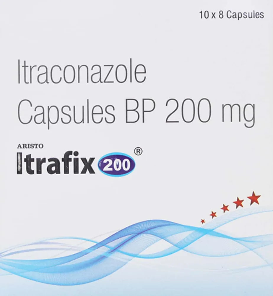 Itrafix 200mg Strip Of 8 Capsules