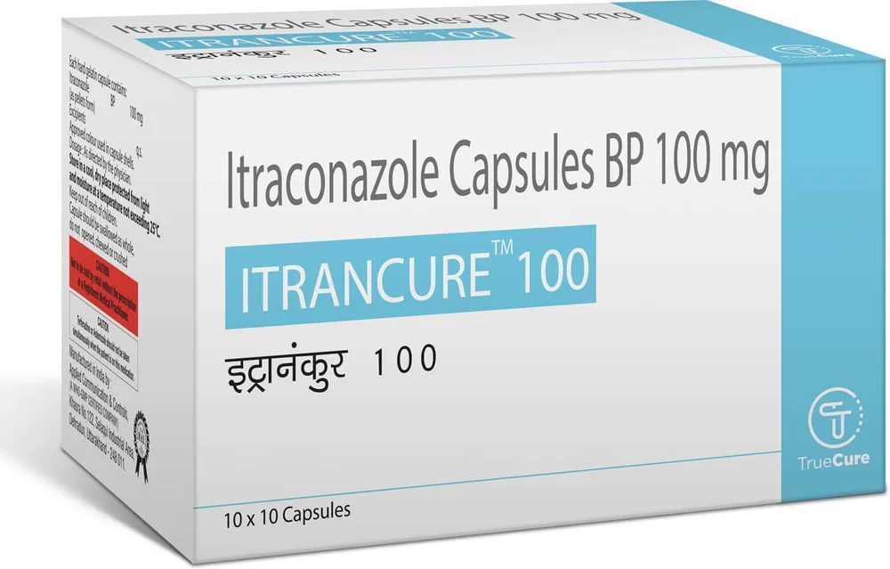 Itrancure 100mg Strip Of 10 Capsules