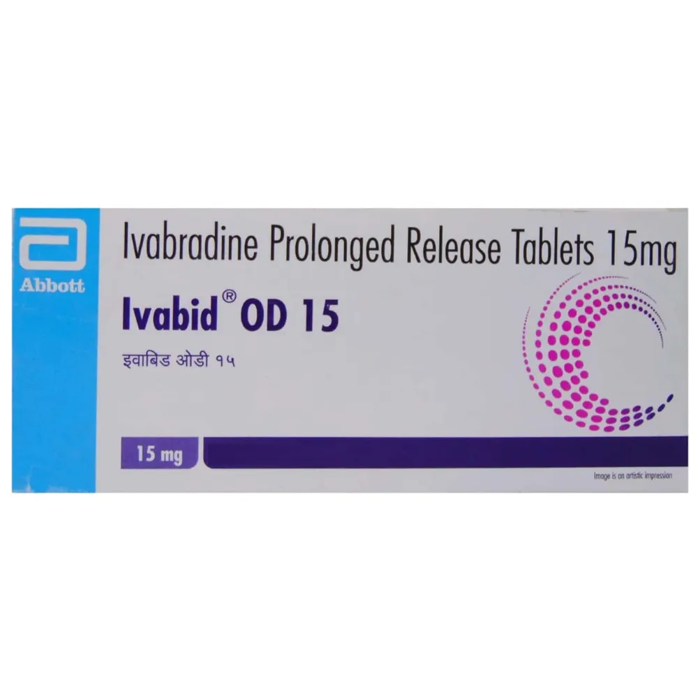 Ivabid Od 15mg Strip Of 10 Tablets