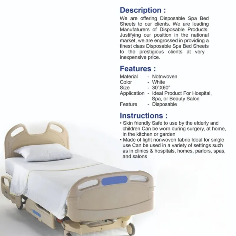 Disposable bed sheet