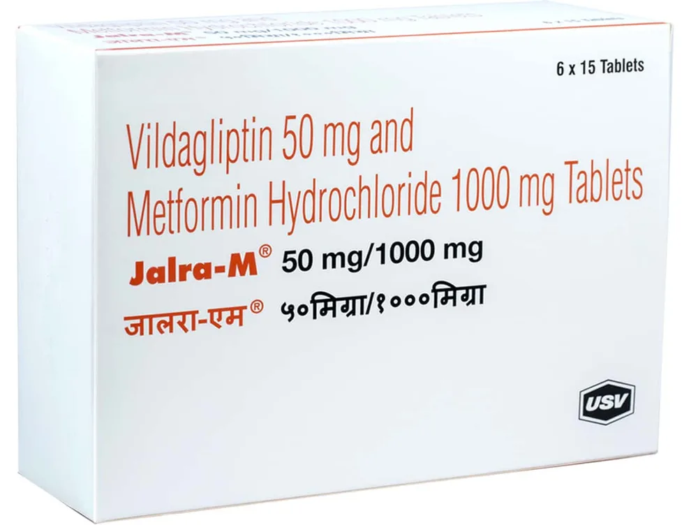 Jalra M 50mg/1gm Strip Of 15 Tablets