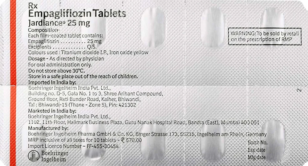 JARDIANCE 25MG TABLET
