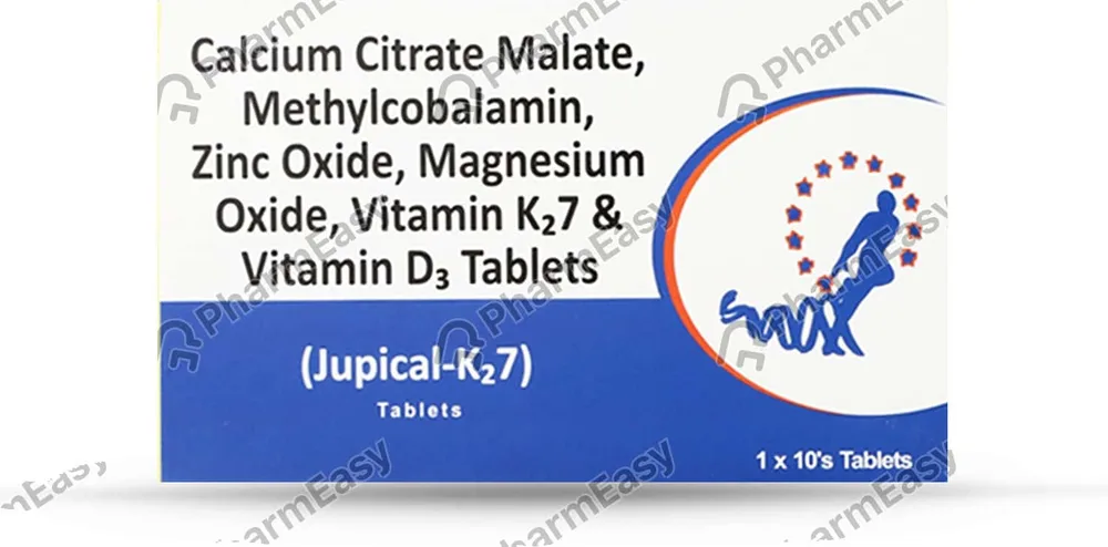 Jupical K2 7 Strip Of 10 Tablets