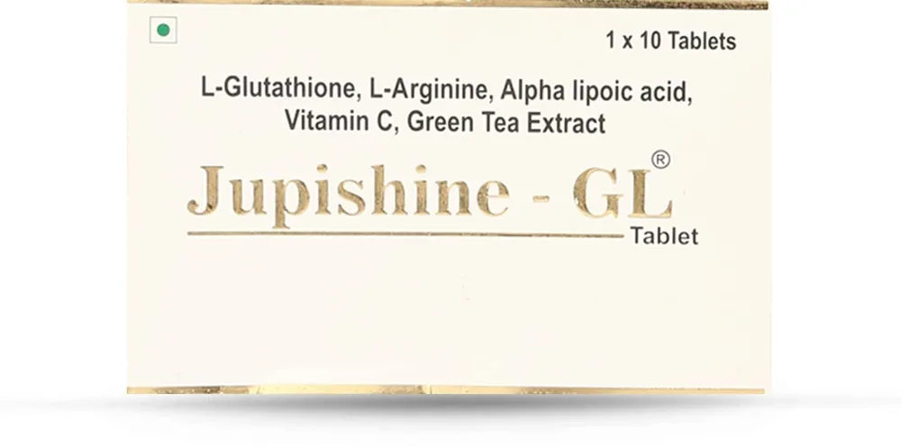 Jupishine Gl Strip Of 10 Tablets