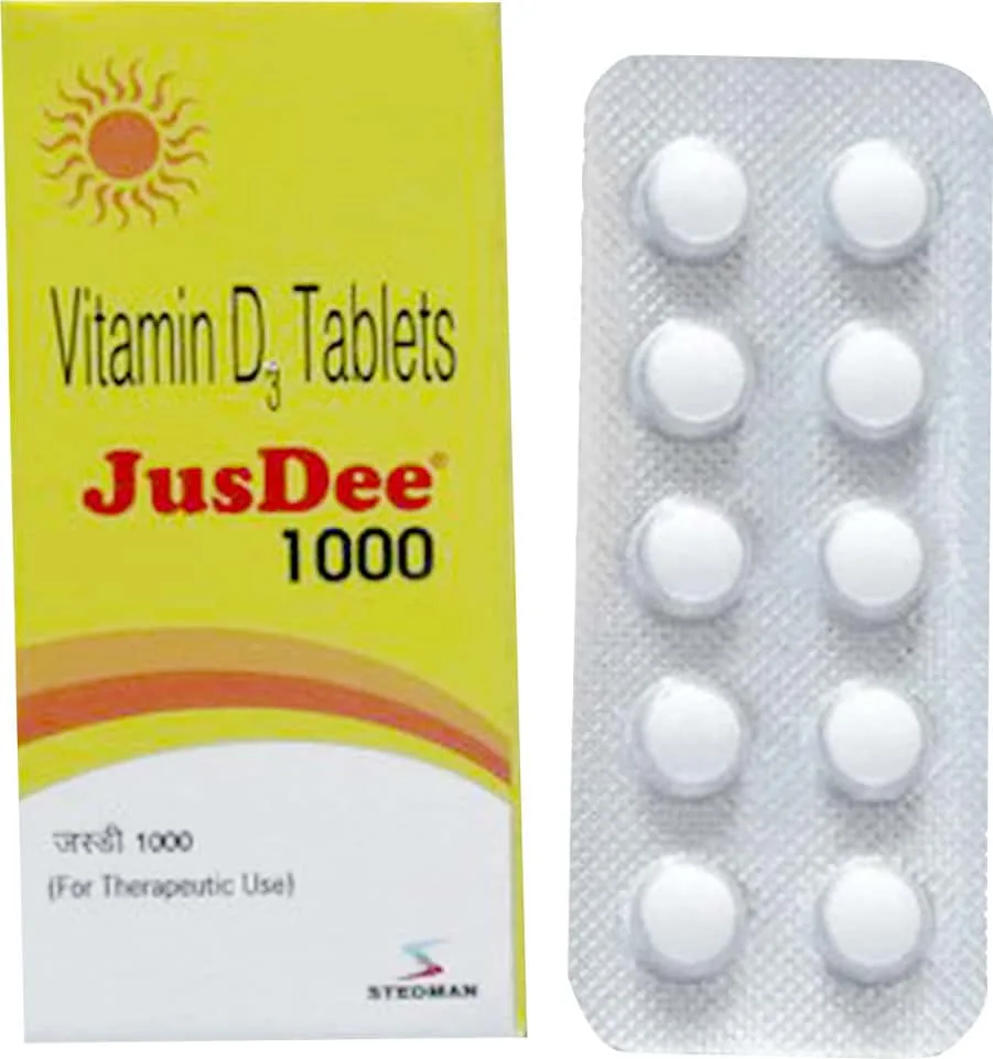 Jusdee 1000 Strip Of 10 Tablets