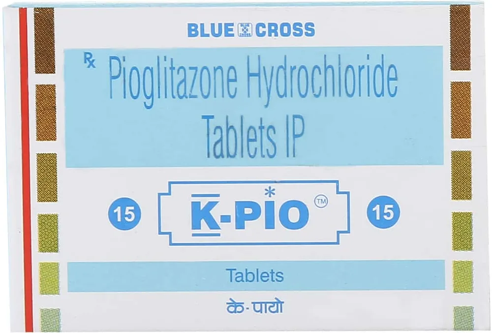 K Pio 15mg Strip Of 15 Tablets
