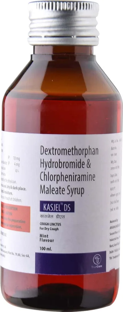 Kasjel Ds Mint Flavour Bottle Of 100ml Syrup
