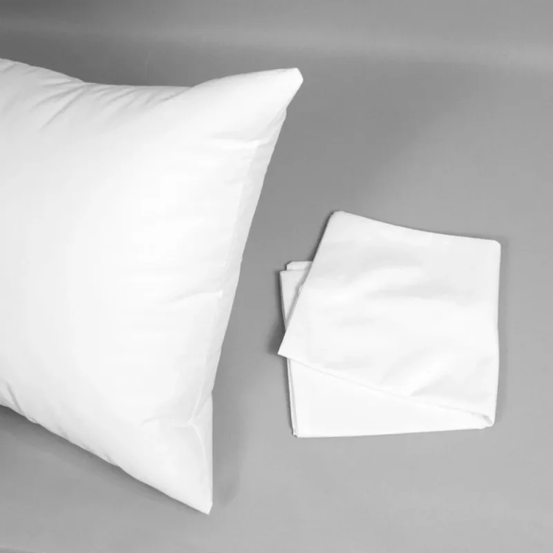 KCM Hospital Pillow Cover Plain White ( Pair )