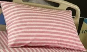 KCM Hospital Pillow Cover Pink Lining ( Pair )