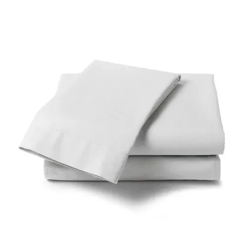 KCM Hospital Bed Sheet Plain White 150 X 240cm