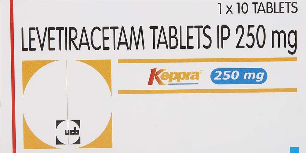 Keppra 250mg Strip Of 10 Tablets