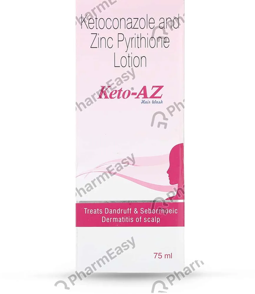 Keto Az Bottle Of 75ml Hair Wash Lotion