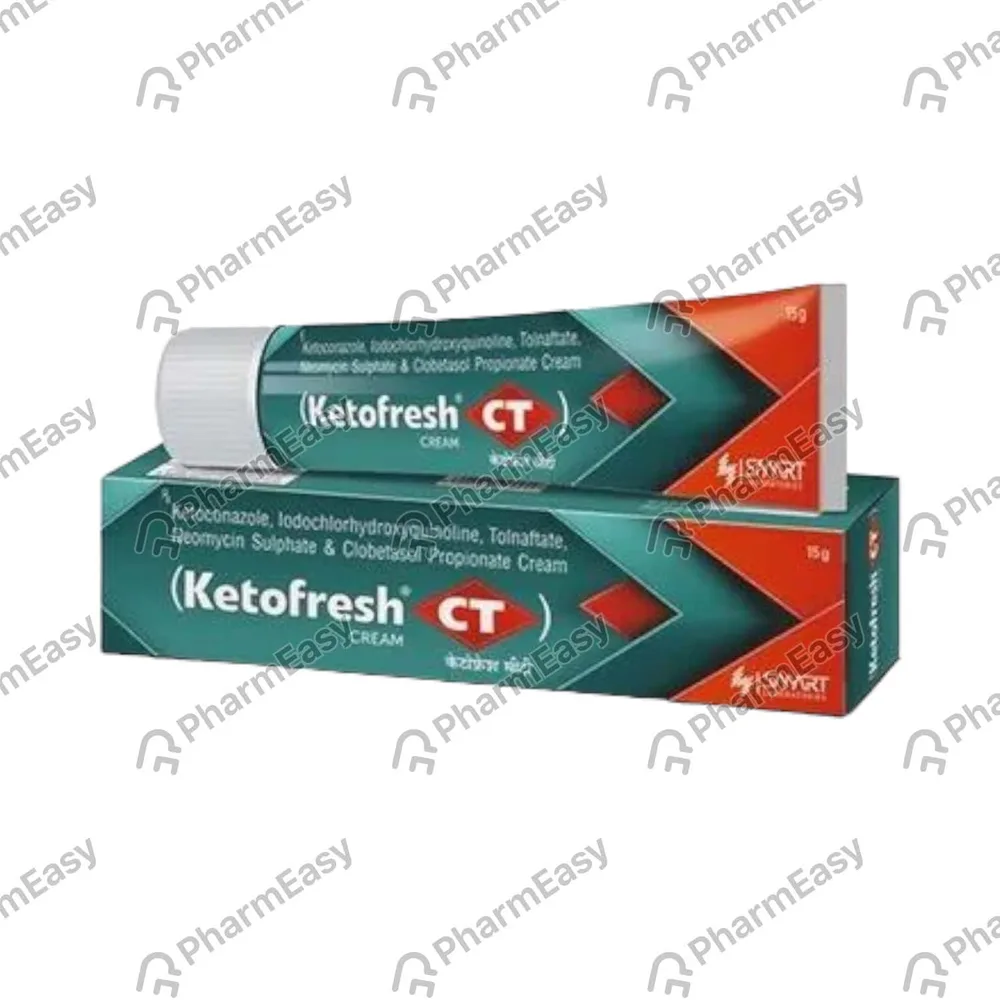 Ketofresh Ketofresh Ct Tube Of 15gm Cream | KETOFRESH | Doctar | DOCTAR