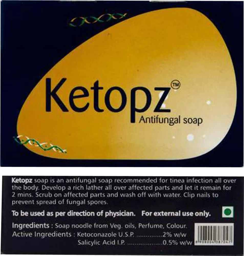 Ketopz Box Of 75gm Soap