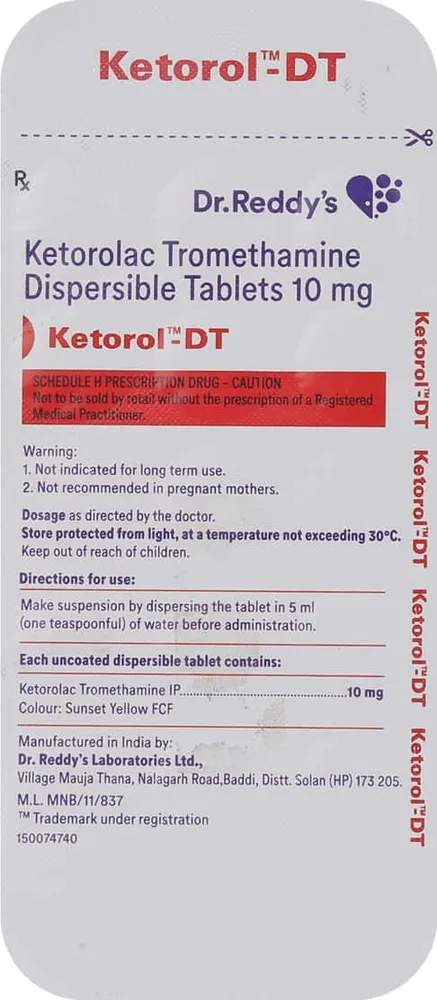 Ketorol-DT Tablet