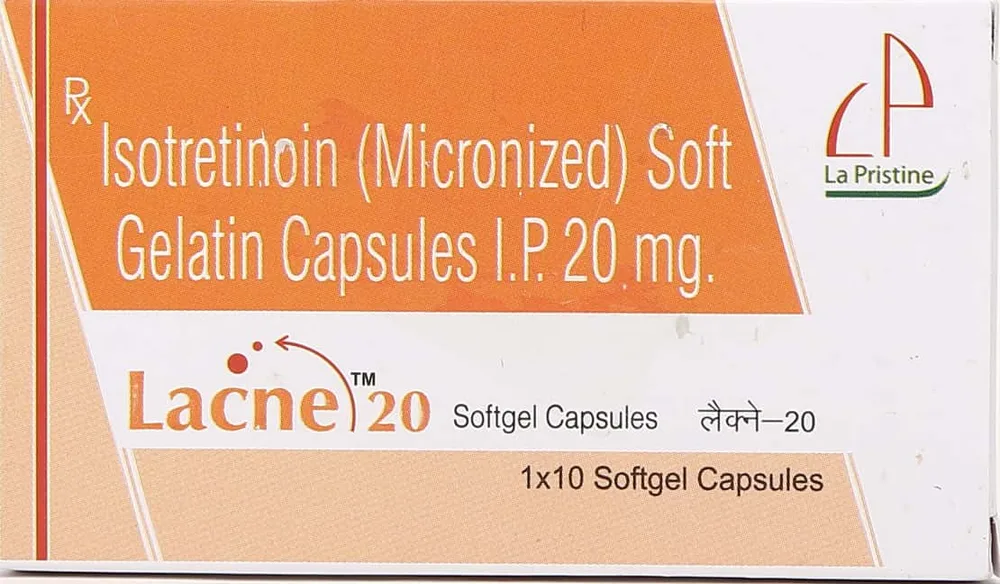 Lacne 20mg Strip Of 10 Capsules