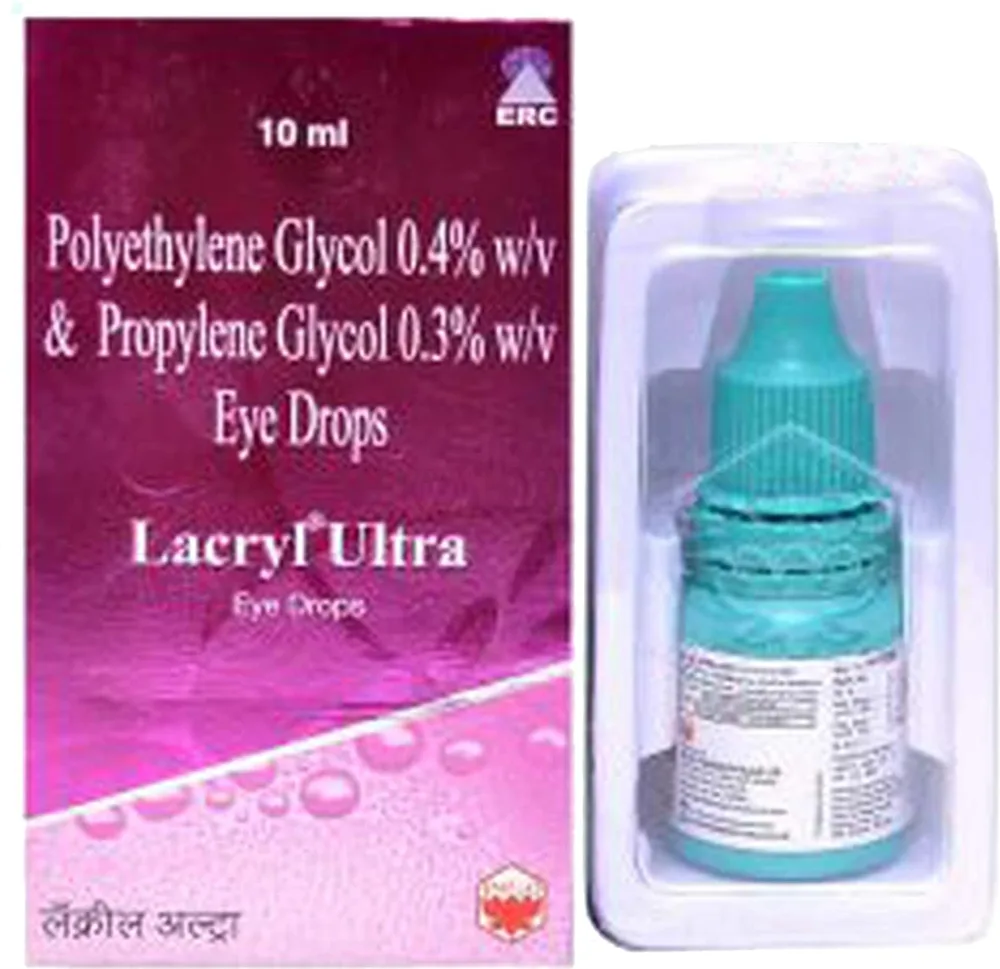 Lacryl Ultra Bottle Of 10ml Eye Drops