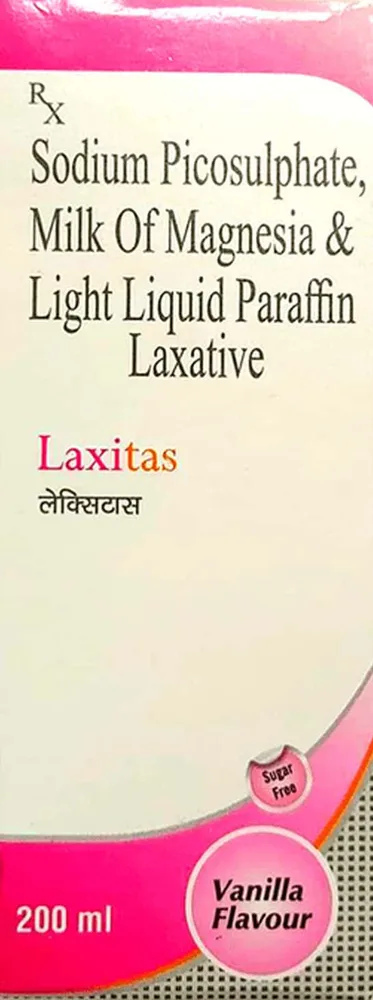 Laxitas Sugar Free Vanilla Flavour 200ml