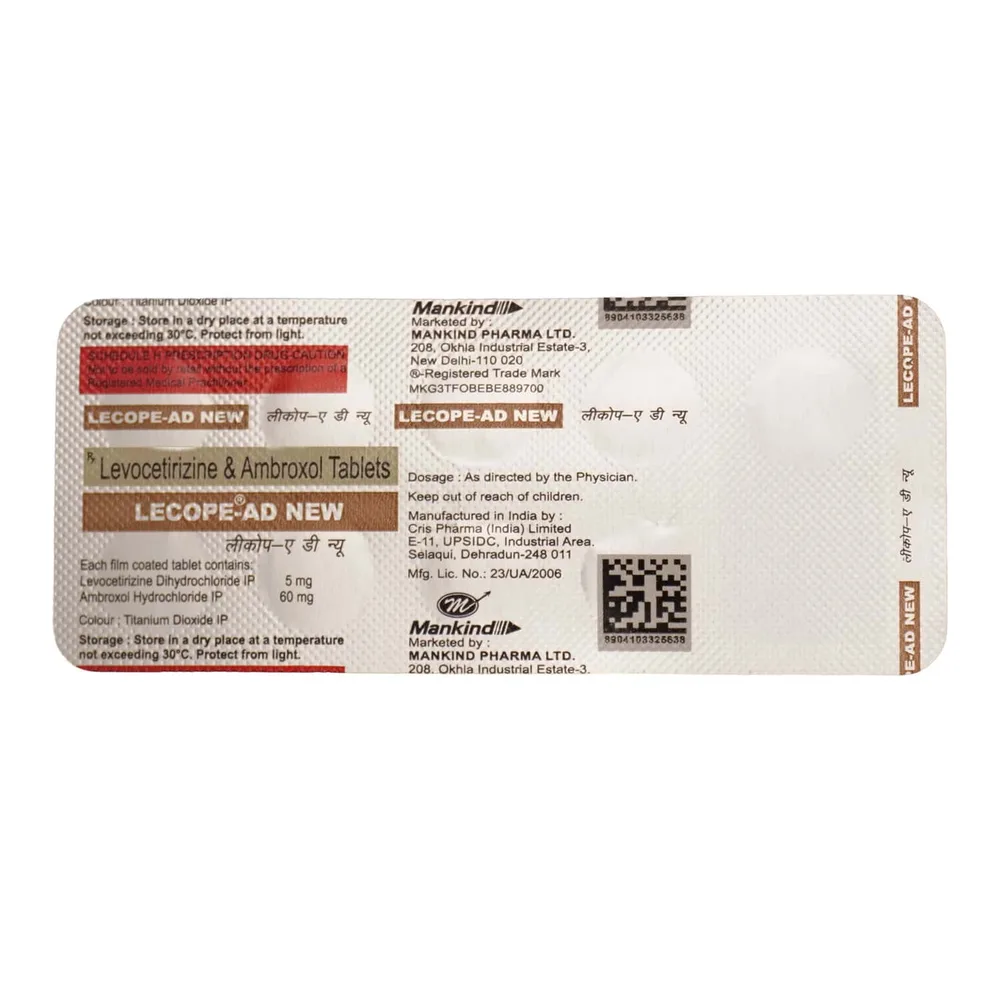 Lecope Ad New Strip Of 10 Tablets