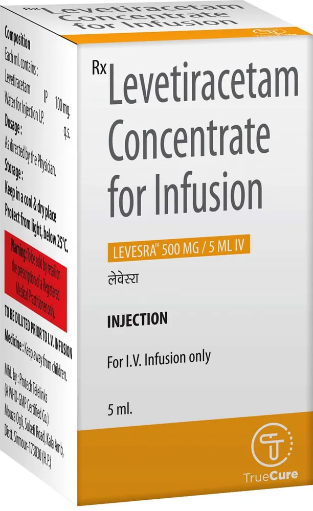 Levesra 500mg Vial Of 5ml Injection