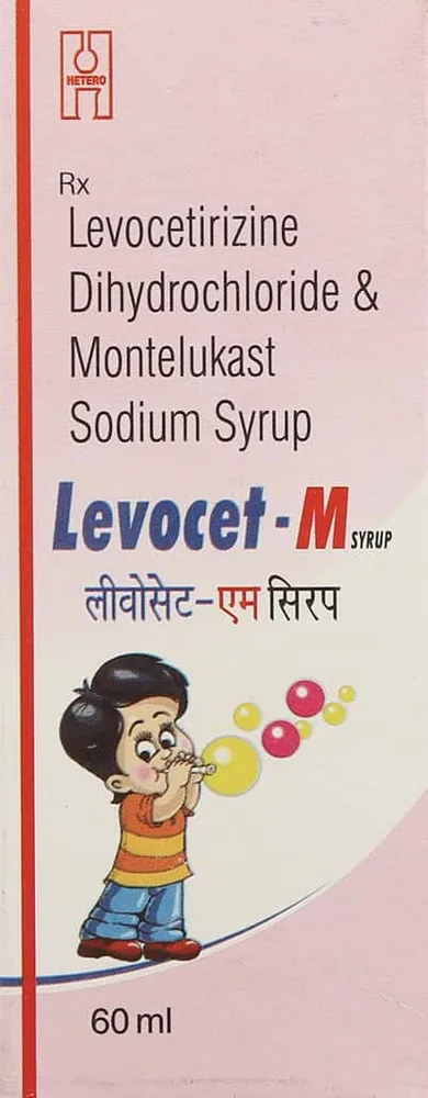 Levocet M Bottle Of 60ml Syrup