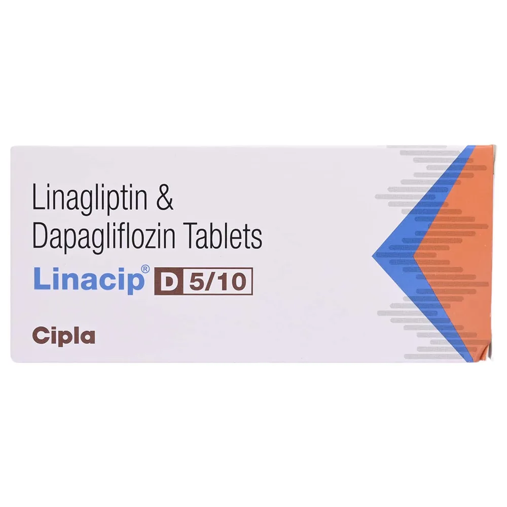 Linacip D 5/10mg Strip Of 10 Tablets