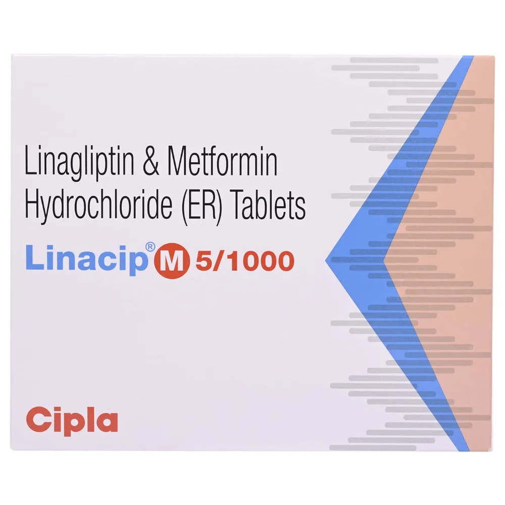 Linacip M 5/1000mg Strip Of 15 Tablets