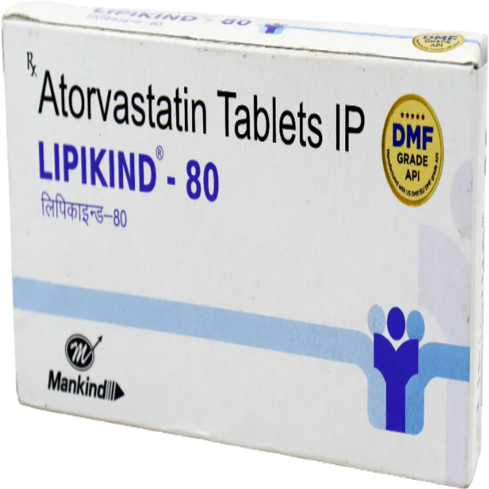 Lipikind 80mg Strip Of 10 Tablets