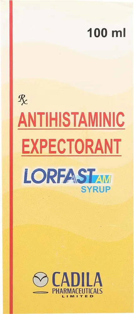 Lorfast Am Bottle Of 100ml Syrup