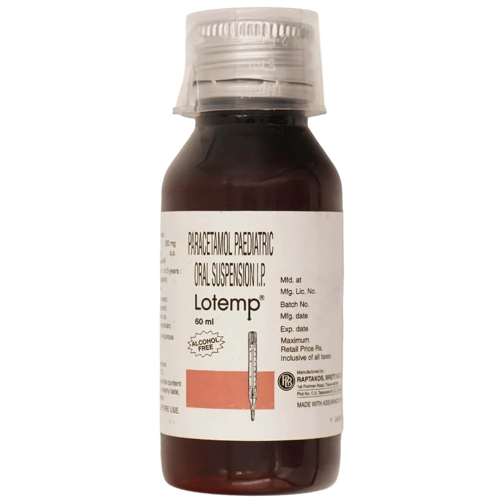 Lotemp Bottle Of 60ml Suspension