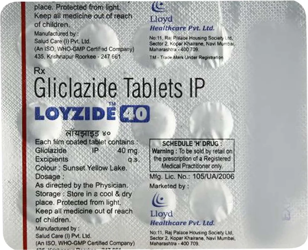 Loyzide 40mg Strip Of 15 Tablets
