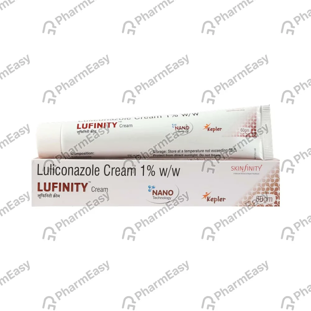 Lufinity 1% Tube Of 30gm Cream