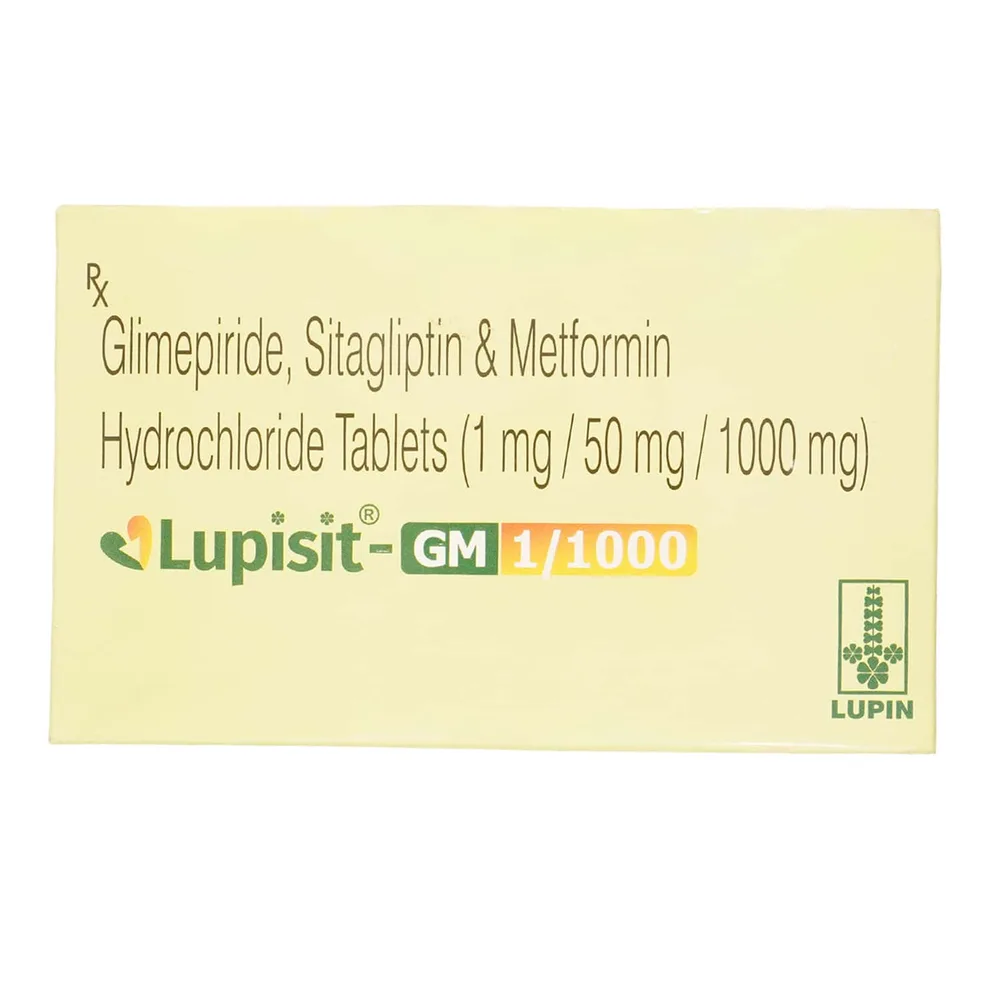 Lupisit Gm 1/1000mg Strip Of 10 Tablets