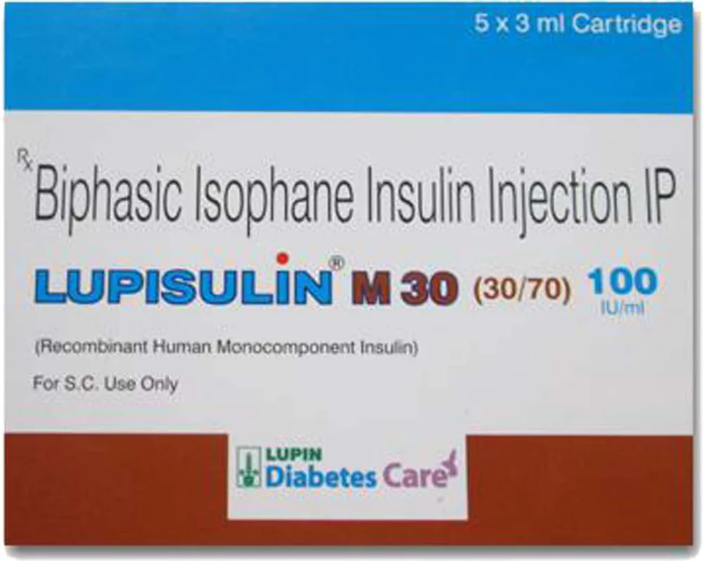 Lupisulin M 30 100iu/ml Injection
