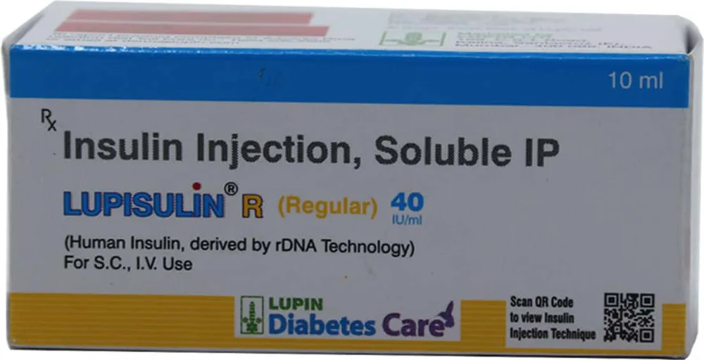 Lupisulin R 40iu Vial Of 10ml Injection