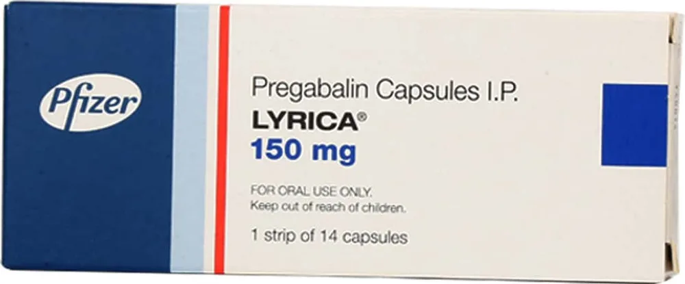 Lyrica 150mg Strip Of 14 Capsules