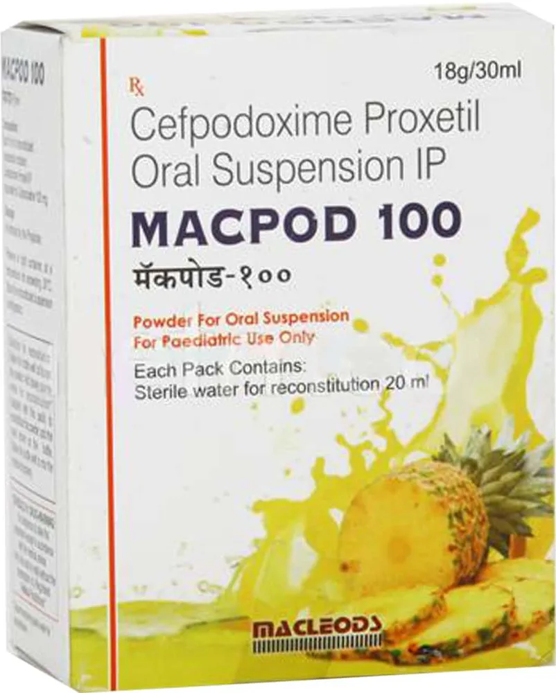 Macpod 100mg Suspension 30ml
