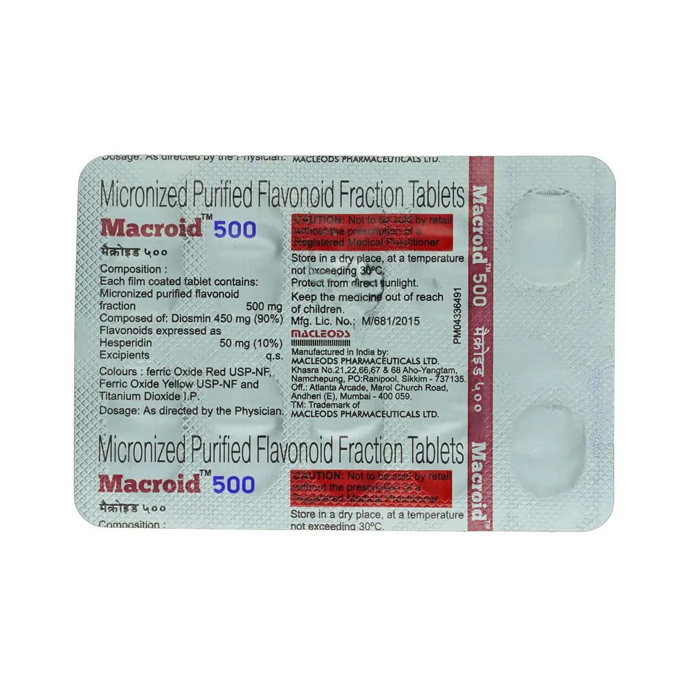 Macroid 500mg Strip Of 10 Tablets