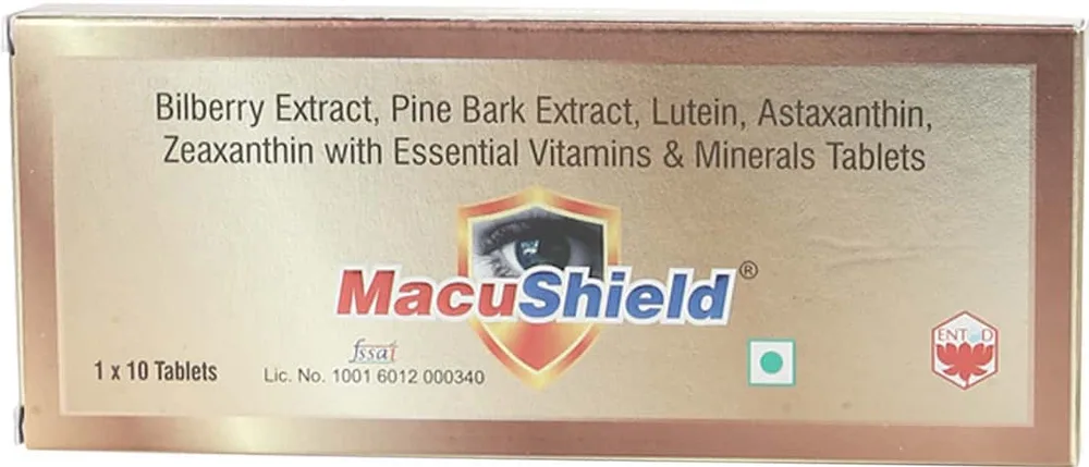 Macushield Strip Of 10 Tablets