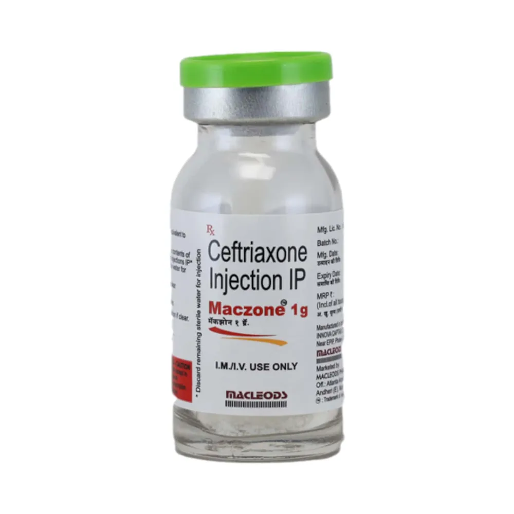 Maczone 1gm Dry Vial Of 1 Powder For Injection