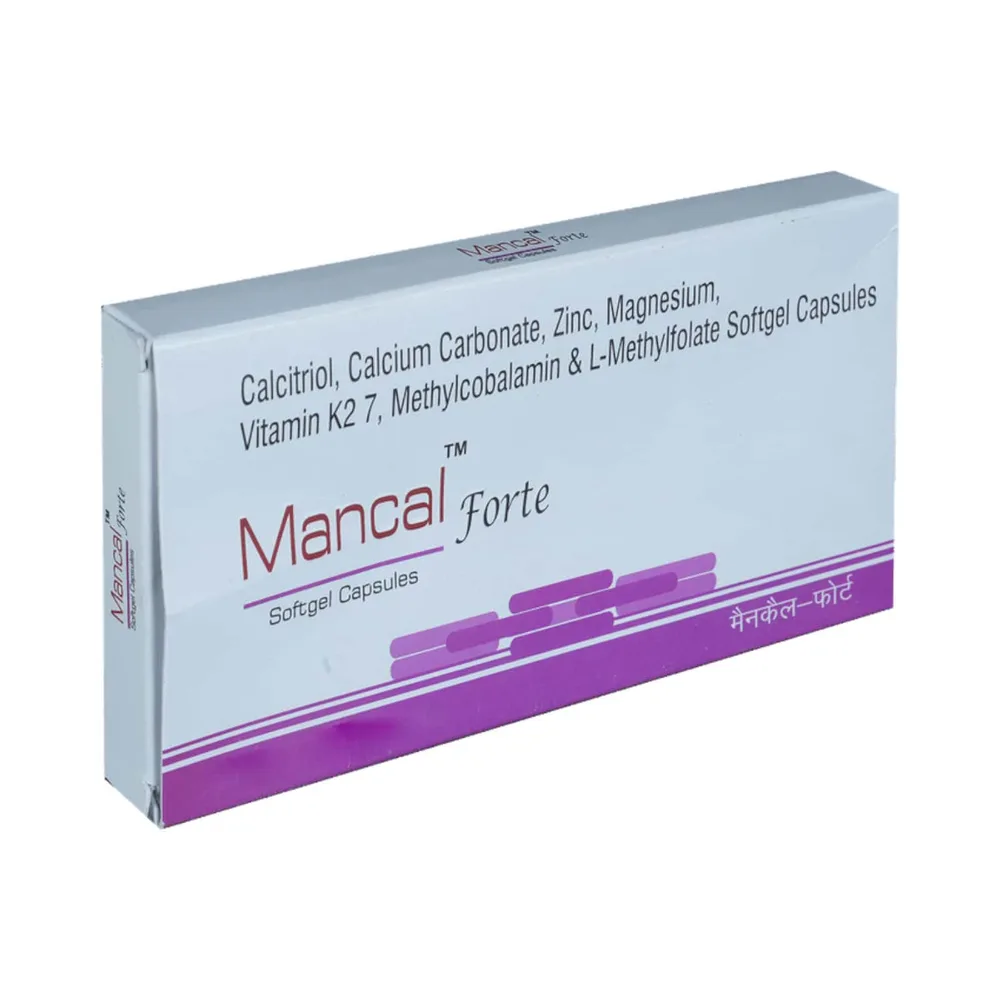 Mancal Forte Strip Of 10 Softgel Capsules