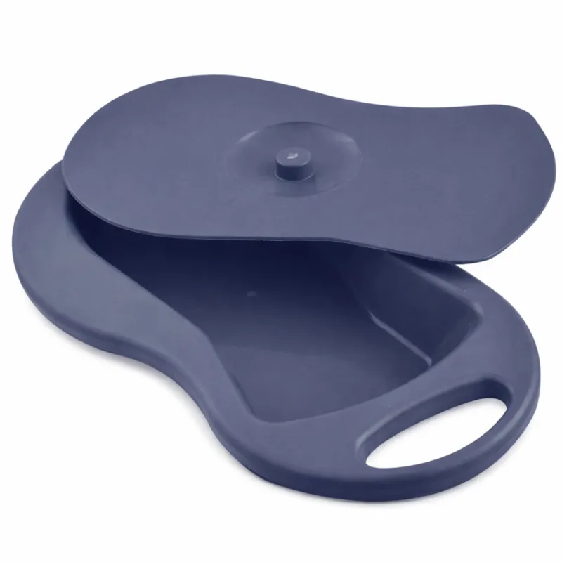 Maruti Unisex Plastic Bed Pan with Cover - Premium Quality