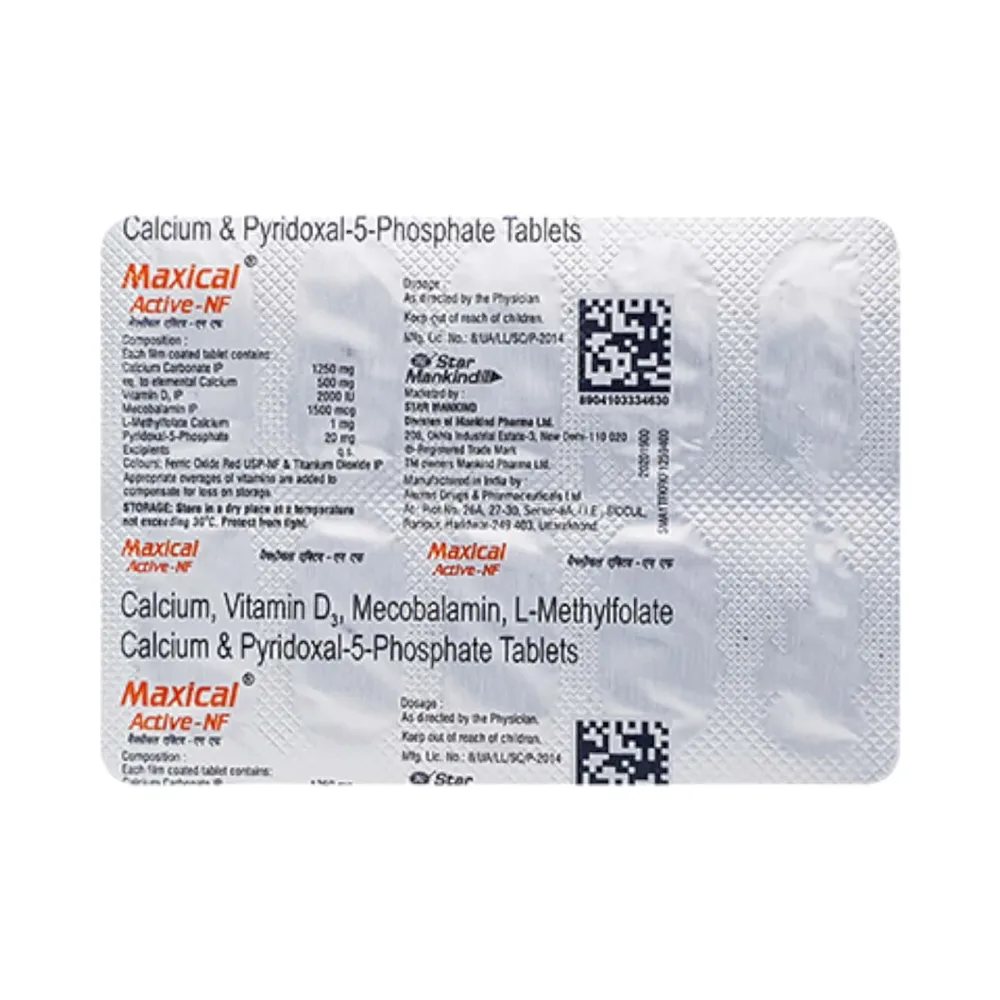Maxical Active Nf Strip Of 10 Tablets