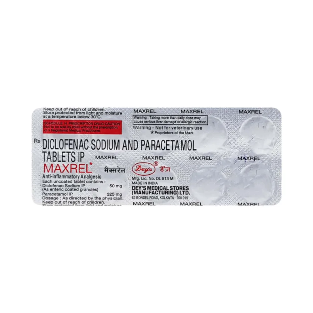 Maxrel Strip Of 10 Tablets