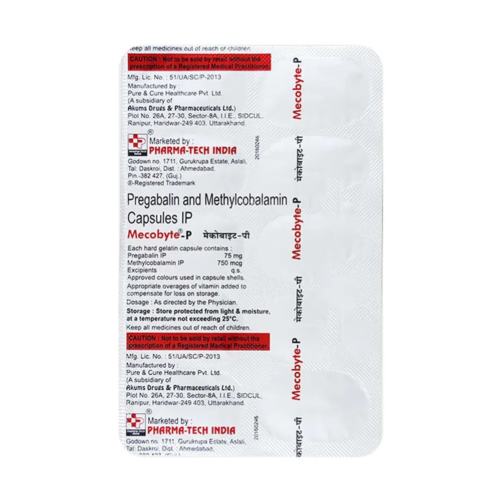Mecobyte P Strip Of 10 Capsules