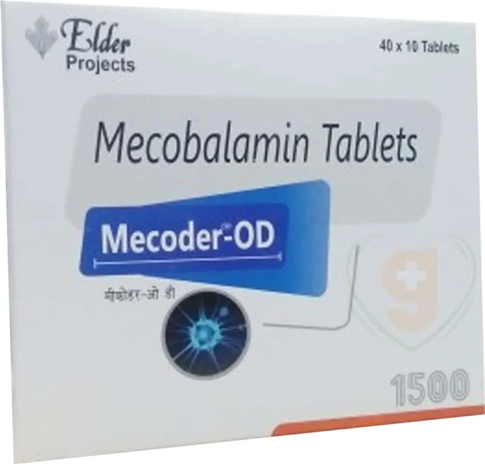 Mecoder Od 1500mcg Strip Of 10 Tablets